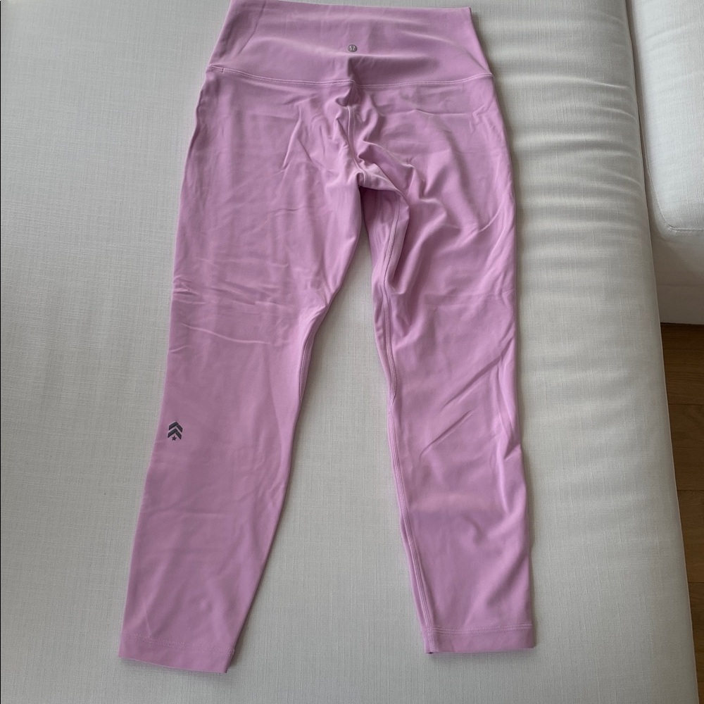 NWT lululemon x Barry’s Align HR pant 25” size 10 | vitapink | pink double lined - Picture 5 of 11